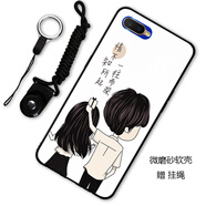 漢牌 適用OPPO R15X手機(jī)殼K1保護(hù)套 全包磨砂男女款個(gè)性防摔情侶軟殼 一往情深