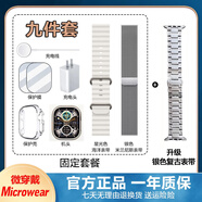 微穿戴（Microwear）Microwear微穿戴Ultra3智能手表得腕AMOLED電子書IP68防水錄 ultra3【拍1發(fā)10】現(xiàn)貨速發(fā)【銀色復(fù)古表帶】 經(jīng)典扣式