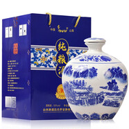 QHFJ山西汾酒鎮(zhèn)產(chǎn)地杏花酒53度3斤純糧原漿酒送禮禮品酒清香型白酒水 53度 1500mL 1壇 陶瓷壇裝