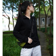灰殼美利奴羊毛防曬衣女夏季輕薄速干透氣長(cháng)袖運動(dòng)連帽休閑衣 黑色 -180gsm L 推薦115-130斤