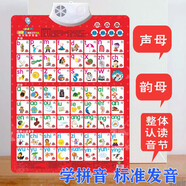 蒂米妮漢語(yǔ)拼音有聲掛圖一年套學(xué)聲母韻母發(fā)聲墻貼兒童早教看圖字母 拼音