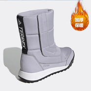 阿迪達斯（adidas）女鞋夏季保暖雪地靴TERREX CHOLEAH BOOT戶外登山徒步鞋 EH3538 灰色 36.5 (225mm)