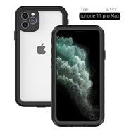 沃騰（WOETNN）  蘋果iPhone12pro防水手機(jī)殼11防摔防塵8游泳潛水袋Xsmax外賣殼 11promax【6.5】黑色