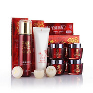 靚嘉麗白里透紅化妝品套裝冰巧潘姿靚嘉麗補水保濕霜二代護膚品 四合一配奶+爽膚水
