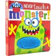 MBI 英國 低幼 0-3歲啟蒙繪本/永遠別碰怪物/NEVER TOUCH A MONSTER 進(jìn)口觸摸書(shū)