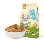 潔西 高纖膨化幼兔糧 小兔子糧食垂耳兔飼料兔兔通用磨牙營養(yǎng)糧1.5kg