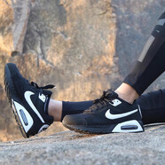 耐克（NIKE）AIR MAX IVO 男子氣墊緩震運動(dòng)休閑鞋跑步鞋580518-011 黑白熊貓580518-011 40