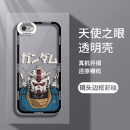 小寸心 蘋(píng)果6plus手機殼 iphone6\/6s保護套新款潮透明天使眼機動(dòng)戰士高達全包邊防摔軟殼 蘋(píng)果6/6S【元祖高達】