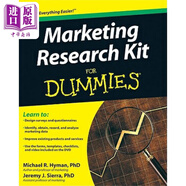 營銷研究指南 Marketing Research Kit For Dummies 英文原版 市場研究 Michael Hyman 數(shù)據(jù)分析工具指南
