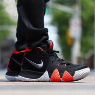 耐克（NIKE）新款男鞋歐文4 KYRIE 4戰(zhàn)靴籃球鞋943807-002 943807-005 黑橙銀鉤 41分紀念 41