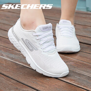 斯凱奇（Skechers）男鞋運(yùn)動(dòng)鞋秋季新款旗艦網(wǎng)面透氣休閑鞋跑步鞋 【女款】白色【偏小半碼】 37