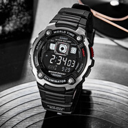 卡西歐（CASIO）手表男 多功能戶外運動防水電子表 學(xué)生兒童考試男表 AE-2000W-1B