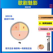 德國魅影歌劇魅影遮瑕膏小樣中國限定三色臉部修容遮黑眼圈淚溝痘印分裝盤(pán) 限定三色4g 3色 送刷
