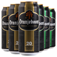 橙色炸彈20度18度16度啤酒500ml*2罐6罐24罐裝整箱 高度數(shù)烈性進口 16度20度啤酒 500mL 6罐 組合裝