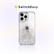 SwitchEasy Starfield 適用于蘋果15/16固態(tài)流沙手機(jī)殼iPhone16pro磁吸全包保護(hù)殼 透明 6.3英寸-iPhone 16 Pro
