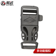 欣達 傘繩手鏈配件DIY 金屬鋼扣 自制手工卡扣 打火石戶(hù)外插扣 多功能插扣