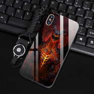 堆憶小米14/13/12/11/15玻璃K70/K60/K50Pro黑鯊4/4S/4SPro手機(jī)殼5/Pro/5RS磨砂軟套紅魔7/6/6R/7Pro 死亡之翼 經(jīng)典黑液態(tài)-備注手機(jī)型號(hào)