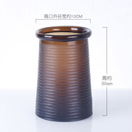 野派 百合仿真花束假花唯美簡(jiǎn)約裝飾絹花家居客廳電視柜裝飾擺件 高檔花器/高30CM
