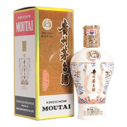 茅臺（MOUTAI）貴州茅臺酒 53度飛天茅臺 中信金陵 醬香型白酒 53度 500mL 1瓶 中信金陵白(單瓶)