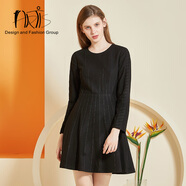 ARTiSSTYLE女裝 百搭黑色連衣裙AS1017007-023 如圖 38(165/88A)