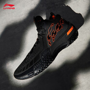李寧（LI-NING）桀驁籃球鞋男鞋夏季透氣網(wǎng)面穩(wěn)定高回彈籃球外場(chǎng)鞋ABFT035 黑色-13 41.5