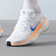 耐克（NIKE）男鞋2025秋冬季新款AIR ZOOM PEGASUS 40飛馬40公路跑步鞋運動(dòng)鞋 白色藍色橙色HF0013-900飛馬41 43