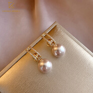 CHOMEL KINSEY 韓國珍珠耳釘女輕奢一款多戴耳環(huán)高級感925銀耳飾情人節七夕禮物 珍珠耳環(huán)925銀針