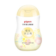 貝親貝親小柚子新生嬰兒寶寶潤膚油按摩油撫觸油保濕滋潤全身護(hù)膚bb油 200ml 1瓶 嬰兒潤膚油200ml-水三角