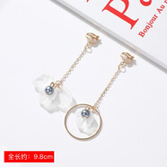 艾梵妮（Eyefanniy）耳夾無(wú)耳洞女網(wǎng)紅冷淡風(fēng)小眾法式學(xué)生高級(jí)感仙氣森系超仙耳飾 4#不對(duì)稱金色