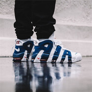 耐克（NIKE）男鞋 Air More Uptempo皮蓬 運動籃球鞋 921948-101 尼克斯 44