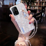 精綱盾 小米10s手機殼防摔可愛(ài)水鉆兔小米11/9pro全包邊網(wǎng)紅掛繩女潮 夢(mèng)幻貝殼【白色+灰鉆兔】+長(cháng)繩 小米10s