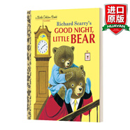 Good Night Little Bear 英文原版繪本 晚安 小熊 蘭登書屋精裝小金書 Little Golden Book 英文版 進(jìn)口英語原版書籍