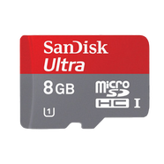 閃迪Sandisk TF卡 8G Class10高速存儲卡 手機內(nèi)存卡 行車記錄儀 小卡 白卡小盒裝