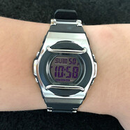 卡西歐CASIO手表BABY-G 運動(dòng)女士防水腕表 MSG-163C-1