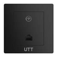 UTT艾泰WS50N企業(yè)百兆面板AP/單頻300M/高通芯/快速漫游/IPTV/無線覆蓋智能組網(wǎng) 黑色