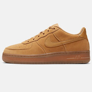 耐克（NIKE）男鞋女鞋春季新款運動(dòng)鞋Air Force 1 AF1空軍一號低幫板鞋休閑鞋 BQ5485-700/經(jīng)典棕色低幫 38 女鞋