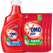 奧妙（OMO）奧妙天然酵素洗衣液自然清新香型深層潔凈機洗手洗衣服清潔劑留香 深層潔凈2kg+480g*3袋