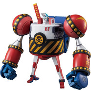 萬(wàn)代（BANDAI） 海賊王海賊船 拼裝模型玩具 30cm 弗蘭奇將軍