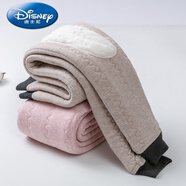 迪士尼（Disney）【品牌上新】?jī)和蛎Ｅ澏炯咏q加厚男童女童內(nèi)穿棉褲小中大 男童特厚款羊毛棉褲* 65碼建議身高105-110cm