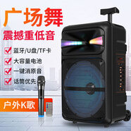 萬(wàn)圣廣場(chǎng)舞音響 戶(hù)外拉桿藍牙音箱低音炮 家用K歌移動(dòng)便攜式播放器地攤喇叭 Q6升級版標配