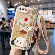 WAIDM適用oppor11s手機殼新款oppo r11st手機套女款斜挎腕帶掛繩opr11t保護套小羊皮全包防摔r11外殼 【斜跨白】HH1463 OPPO R11s