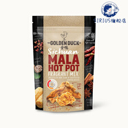 YOME&aposS新坡金鴨GLDNDUCKSALTDFISH零食110g 麻辣香鍋味魚(yú)皮蘑菇炸豆皮