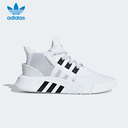 阿迪達(dá)斯 （adidas）三葉草男女鞋 夏季新款高幫板鞋EQT緩震運(yùn)動休閑鞋透氣跑步鞋 BD7772/白色/EQT 36.5