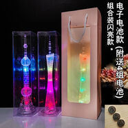 CLCEY發(fā)光底座廣州塔小蠻腰東方明珠塔小擺件微縮建筑模型創(chuàng)意生日禮物 組合精品禮品套裝]廣州塔+東方明珠