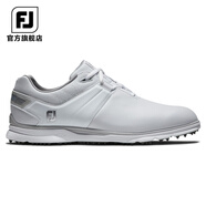FootJoy 高爾夫球鞋男士FJ Pro/SL專(zhuān)業(yè)競技無(wú)釘款golf鞋舒適防滑防潑水鞋 白53070 39 碼=美碼6.5碼