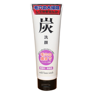 熊野油脂日本 熊野油脂 炭洗顏 竹炭粉刺保濕洗面奶潔面乳 旅美人炭洗顏碳洗面奶 120g