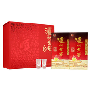 瀘州老窖 六年窖頭曲 路路順禮盒 濃香型白酒52度500ml*2瓶