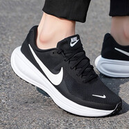 耐克（NIKE）男鞋2025夏季新款運(yùn)動(dòng)鞋REVOLUTION 7休閑鞋子輕便透氣公路跑步鞋 HJ9198-003/黑白配色/革命8 40