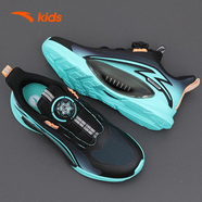 安踏童鞋弓速跑鞋兒童2025新款冬季男童網(wǎng)面透氣舒適中大童運動(dòng)鞋 黑/熒光水綠【乘風(fēng)】 40