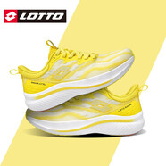 LOTTO樂途男鞋超輕專業(yè)碳板跑步鞋2025春秋季新款網(wǎng)面透氣減震運動跑鞋 亮黃色（女款） 37
